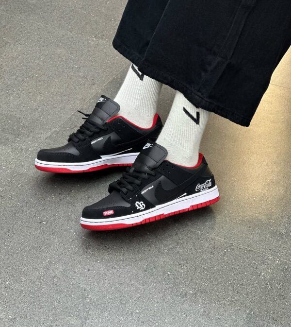 Sb Dunk Zero Coca-Cola Sneakers First Copy - Image 2