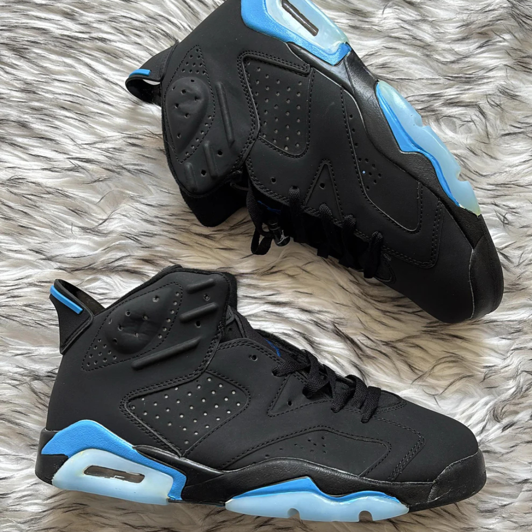 Air Jordan Retro 6 Jump Man Black Nike (First Copy)
