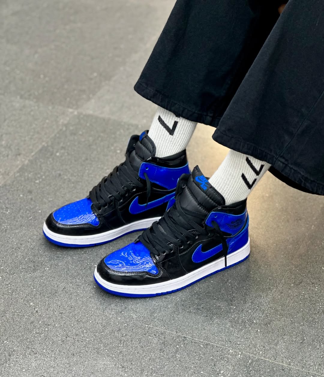 Royal Patent Sneakers Retro ONE First Copy