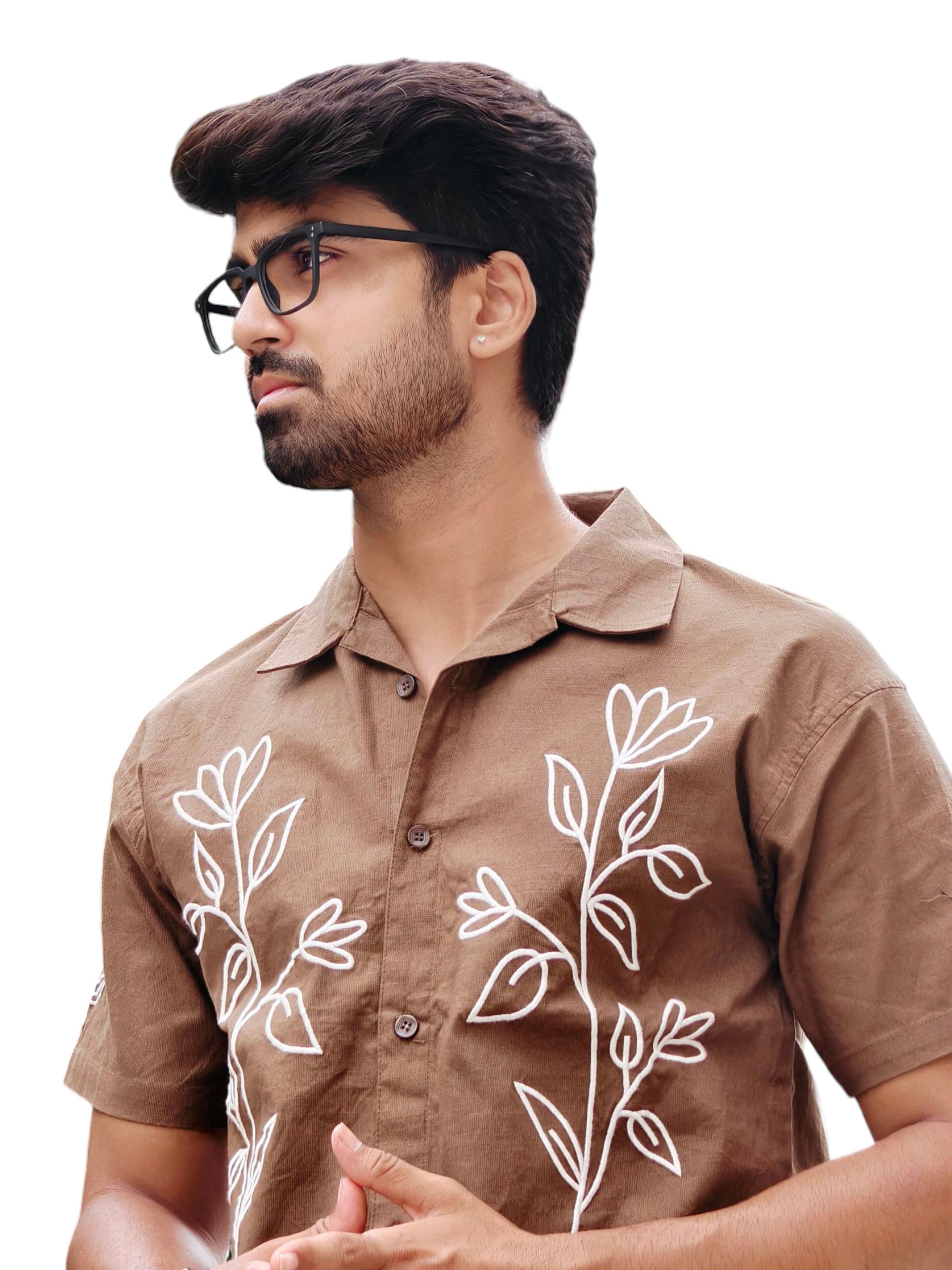 Nafa Nuksan – Fashionable Shirts | Brown