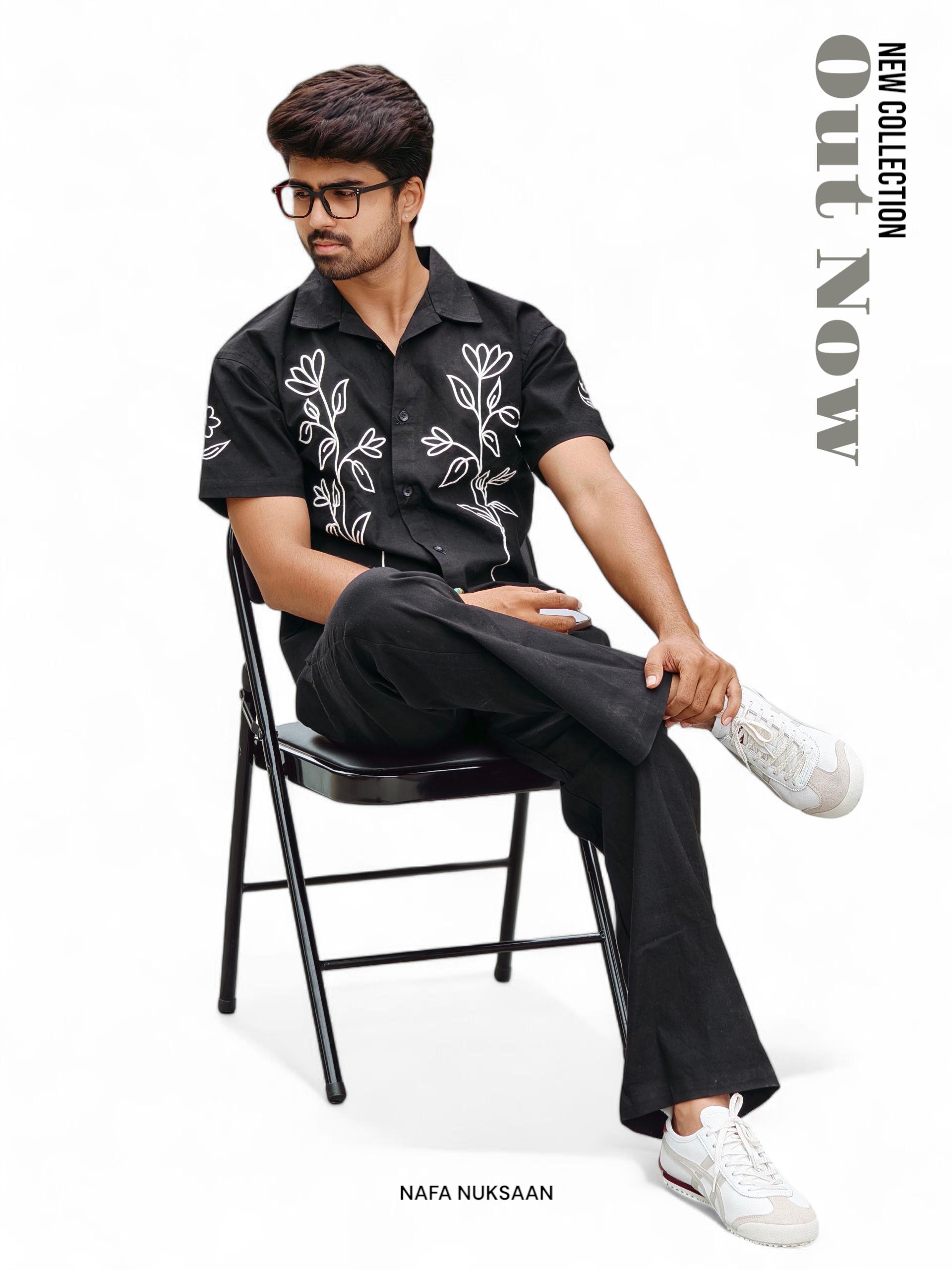 Nafa Nuksan – Fashionable Shirts | Black