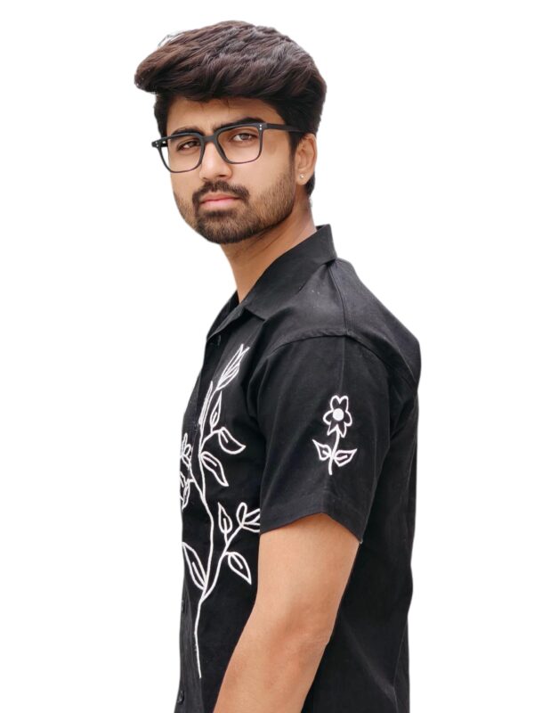 Nafa Nuksan - Fashionable Shirts | Black - Image 3